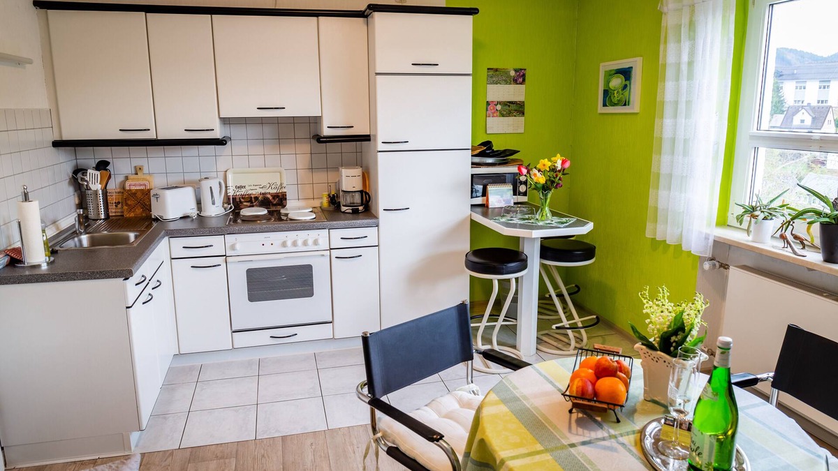 Ludwigsstadt Apartment | Mitten im Schiefergebirge gelegene Ferienwohnung mit schönen Ausblick