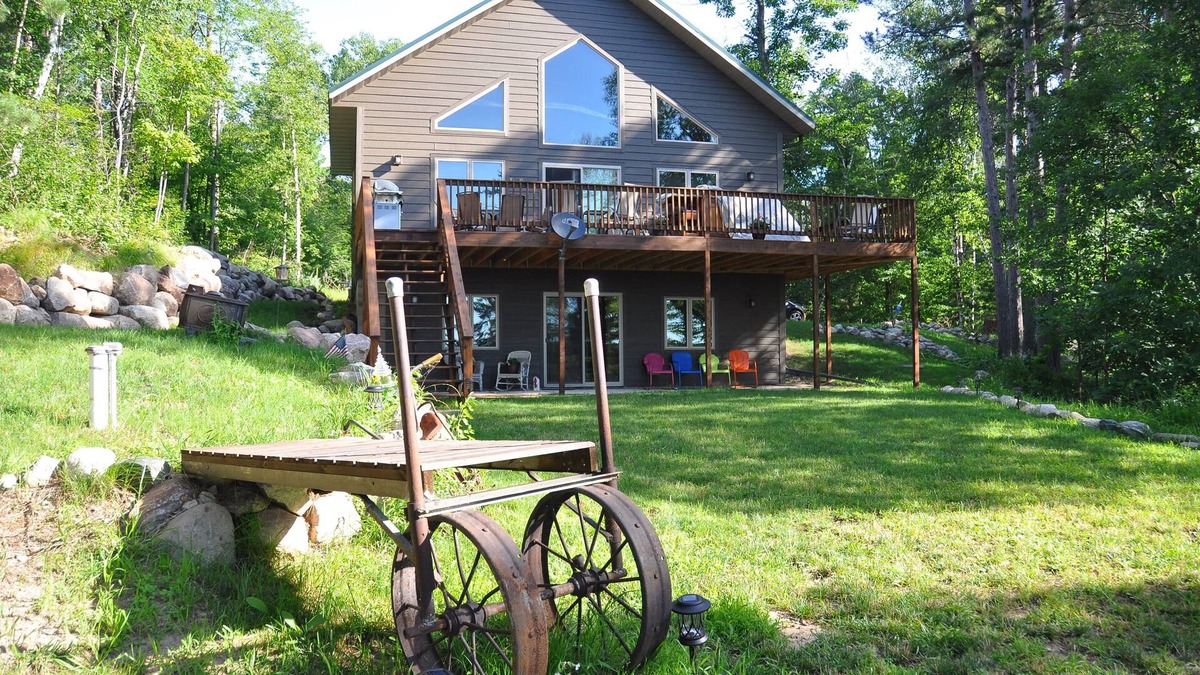 Pine River House | MN Lake Home Sanctuary - Scenic, Surreal, Spiritual, . NE Brainerd-area Lakes