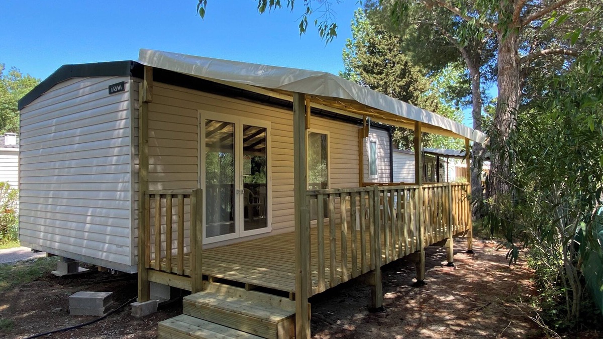 Villeneuve-les-Maguelone House | Mobil-home 2 Chambres Camping de L'arnel