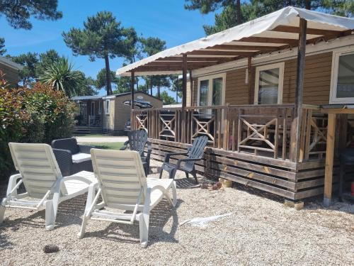 Vendays-Montalivet Apartment | Mobil Home 6 personnes Camping 5 étoiles