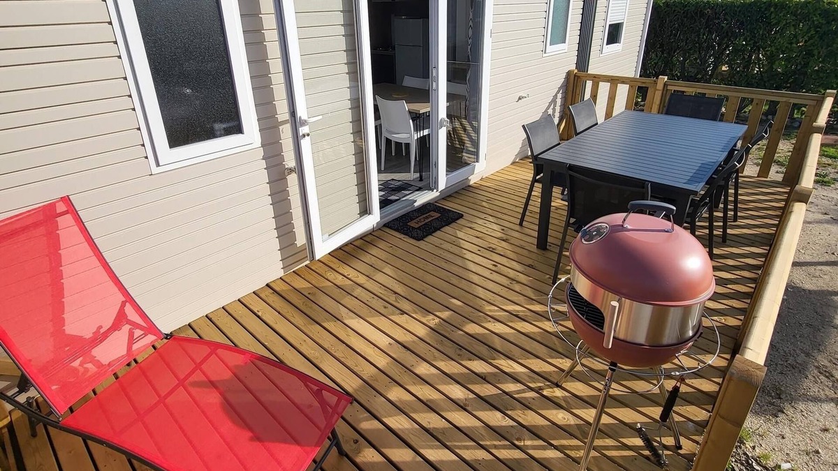 Biville-sur-Mer House | Mobil Home 6 Personnes, Bord de mer