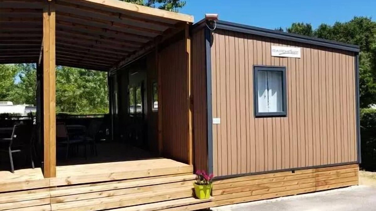 Sadirac House | Mobil-Home Acacia 3 Rooms 4 People Air-conditioned + TV 2sdb
