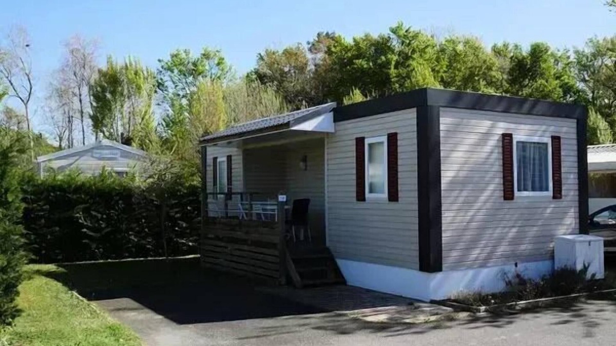 Sadirac House | Mobil-Home Alizé 3 Rooms 4 People Air-conditioned + TV 2sdb