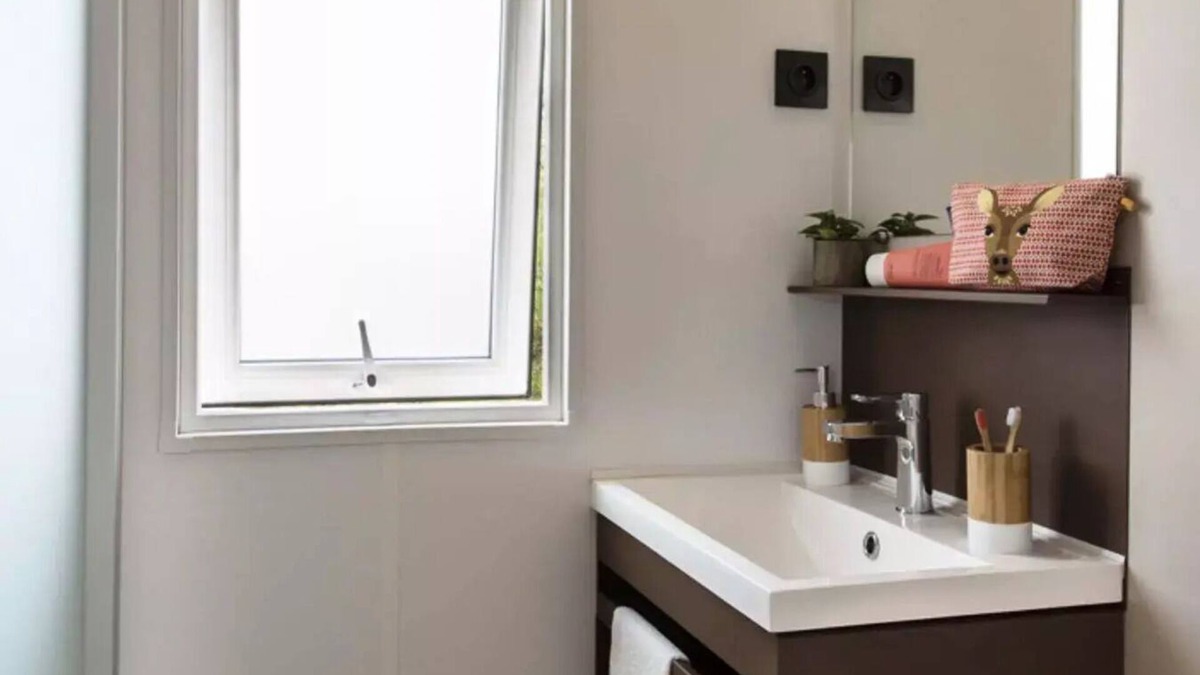 Aigueblanche House | Mobil home Aqua 3 ch 2 Badezimmer Klimaanlage 6 Personen