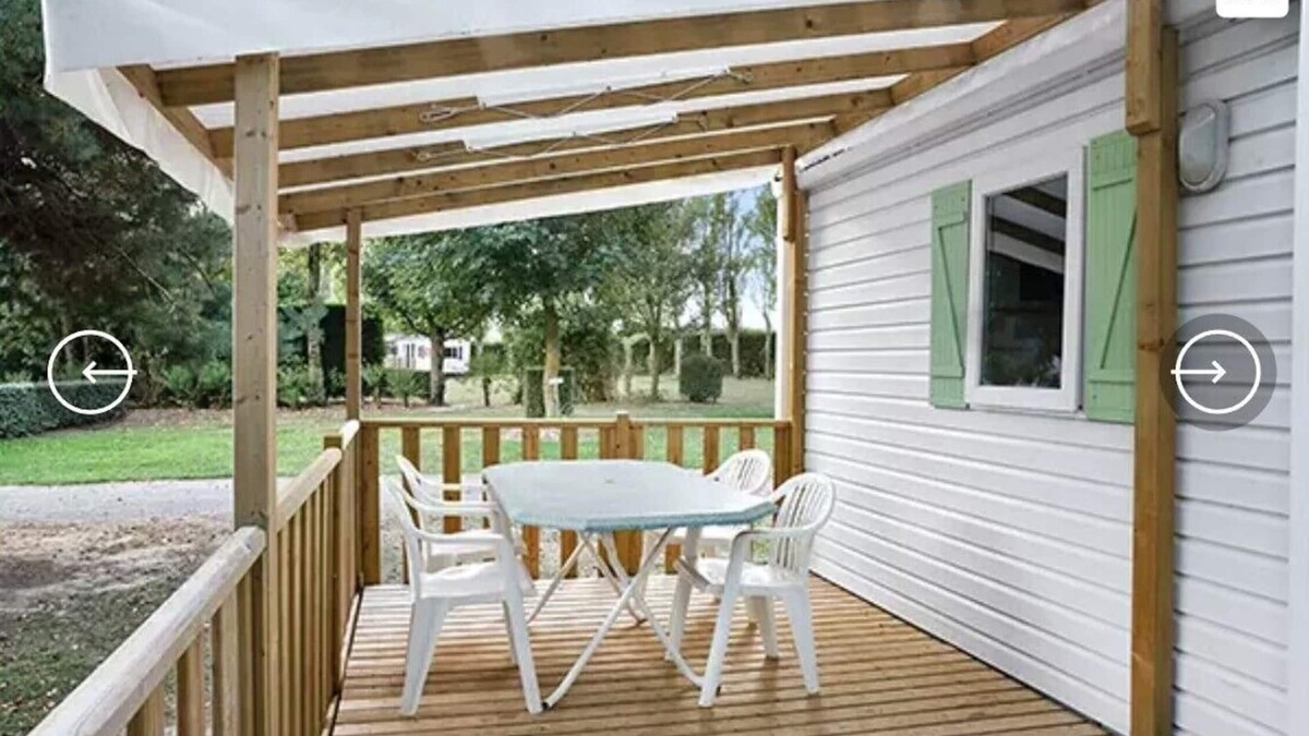Camiers House | Mobil-home Camping de la Dune Blanche