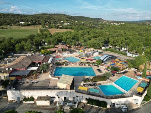 Lagorce Other | Mobil home climatisé 6pers. 3CH camping domaine de chaussy 5* Ardèche