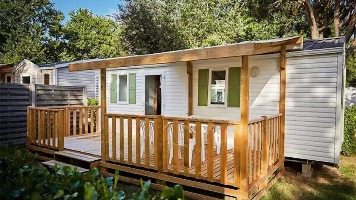 Carnac House | Mobil-home | Comfort | 1 Ch. | 2 pers. | Raised terrace