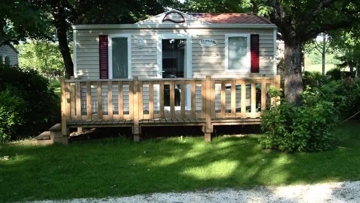 Abjat-sur-Bandiat House | Mobil-Home Gemütlich mit Etagenbetten 4 Personen