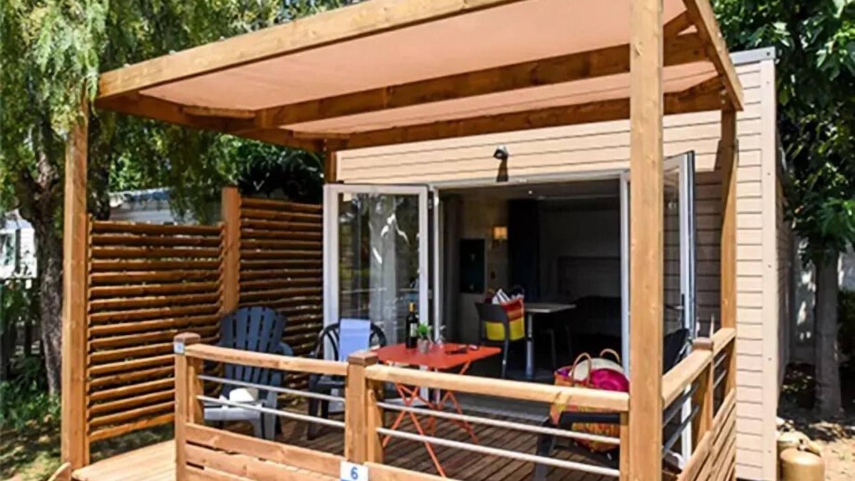 Lourmarin House | Mobil home Key west - 20m² - 1 Bedroom 2 persons