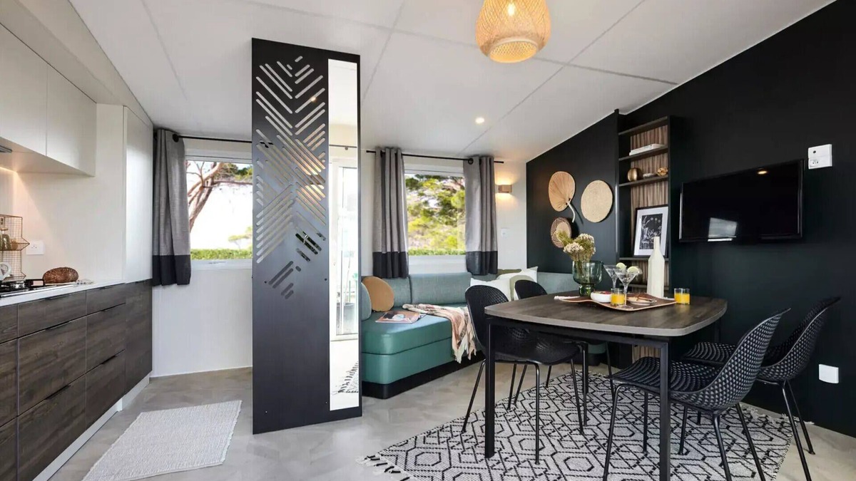 Sadirac House | Mobil-Home Otello 3 Rooms 4 People Air-conditioned + TV