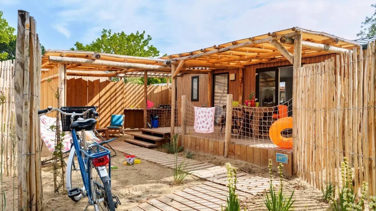 Asserac House | Mobil-home Premium Côté Sable 3 Rooms 4 People + TV