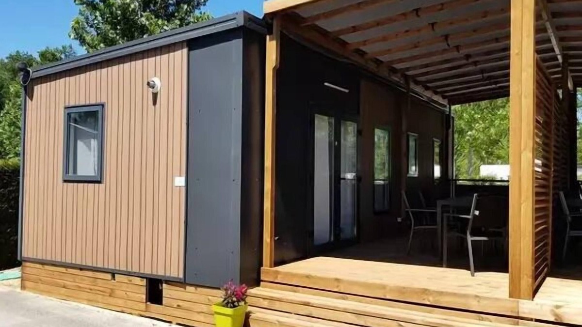 Sadirac House | Mobil-Home Tribu 6 Rooms 10 People Air-conditioned + TV 3sdb
