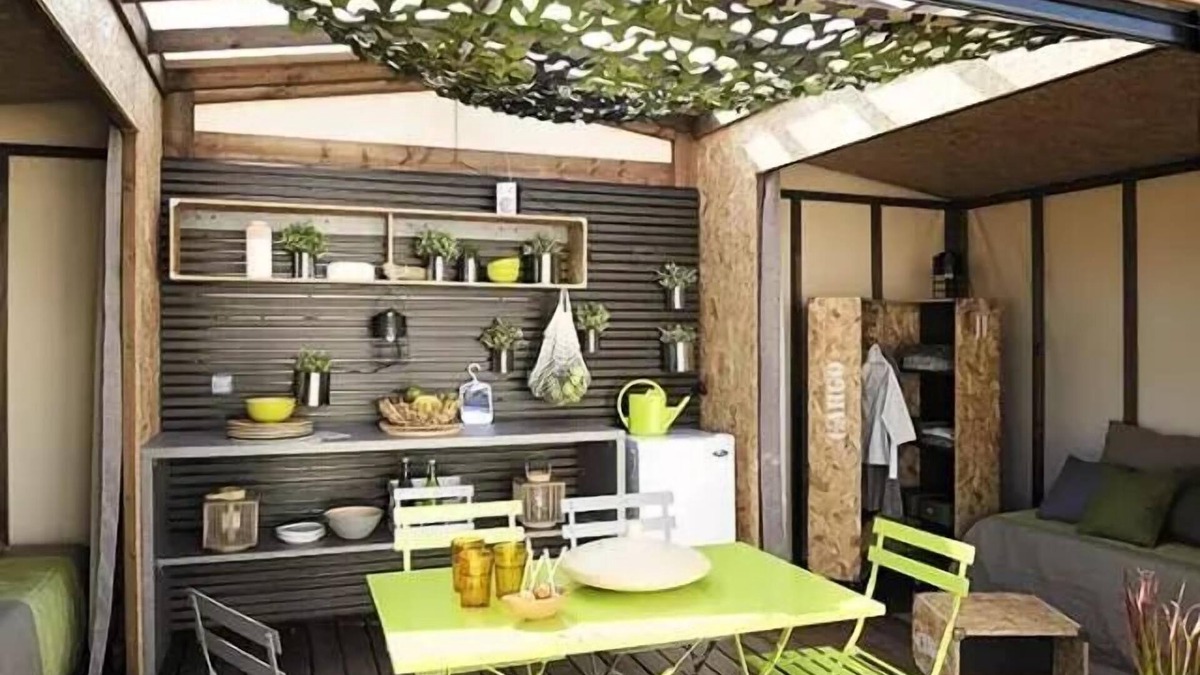 Ribes House | Mobil-toile Maori von Mittwoch bis Mittwoch in Saison 4 Personen