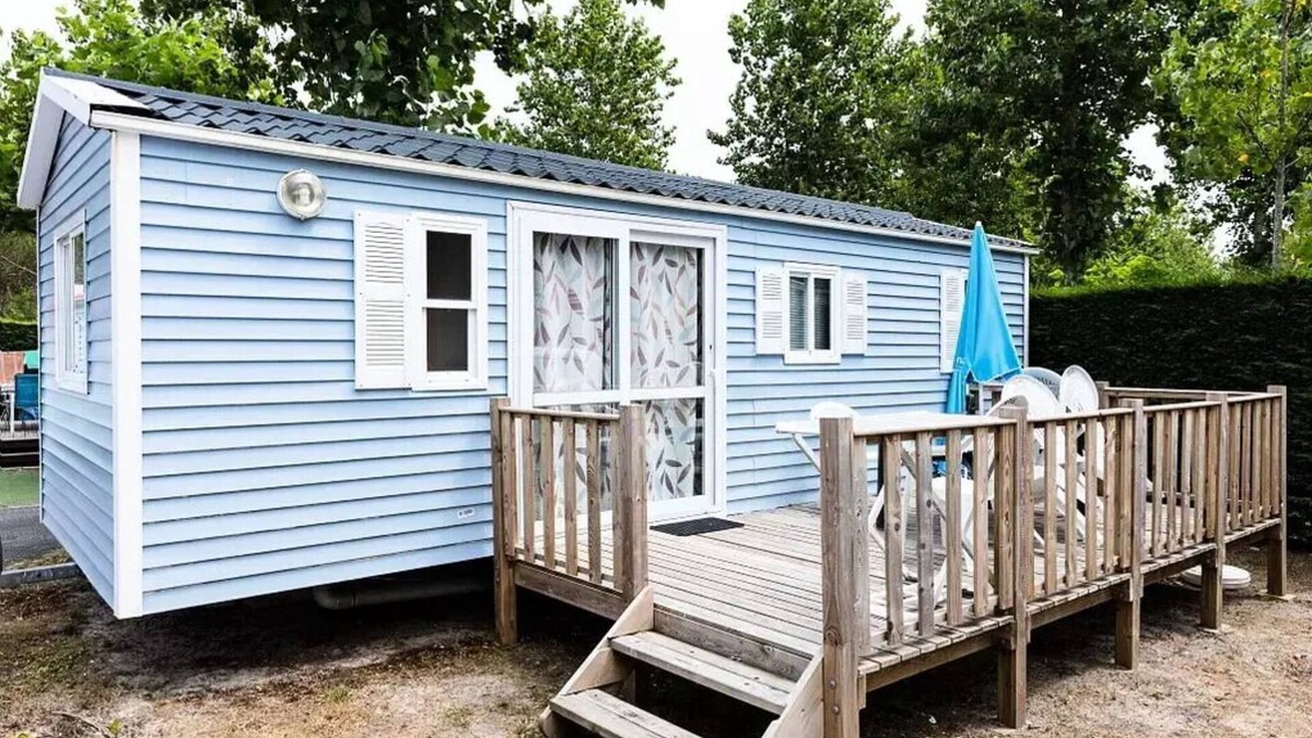 Saint-Julien-des-Landes House | Mobile home - Aufgedeckte Terrasse