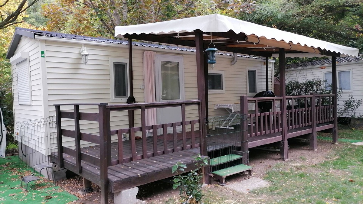 Corneilla-de-Conflent House | Mobile home in 3-star campsite