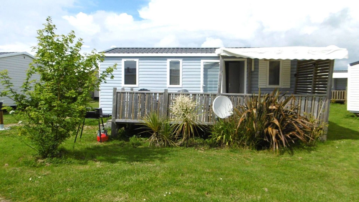 Saint-Jacques House | Mobile home 4 rooms 6 people direct access beach