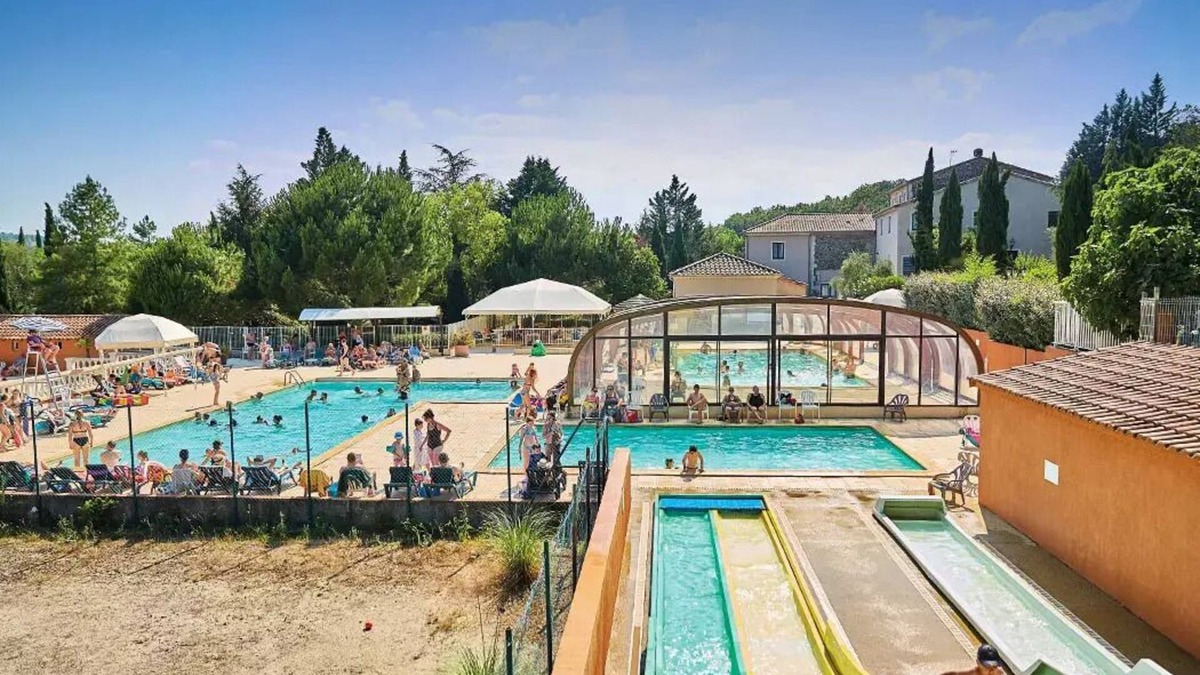Saint-Maurice-dʼArdeche House | Mobile home Einfache Terrasse