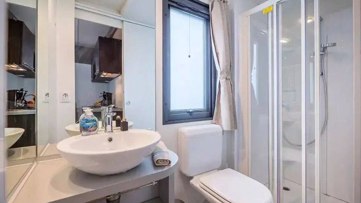 La Trinite-sur-Mer House | Mobile home Einfache Terrasse