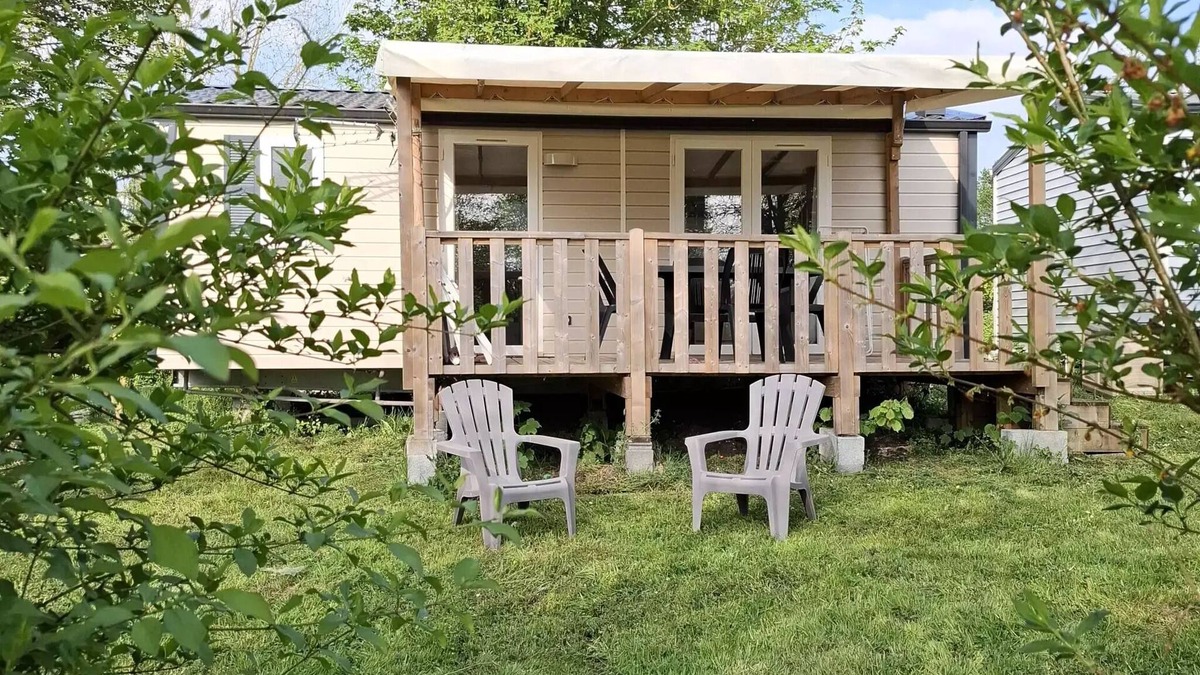 Long House | Mobile home LE JONC Plot 14- 2 Schlafzimmer 4 Personen