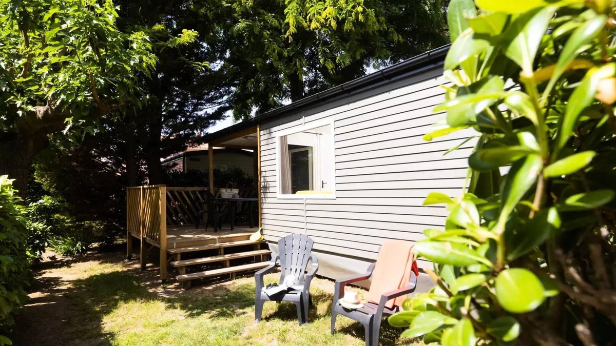 Palau-del-Vidre House | Mobile-Home LOGGIA2 CLIM/TV 4 persons