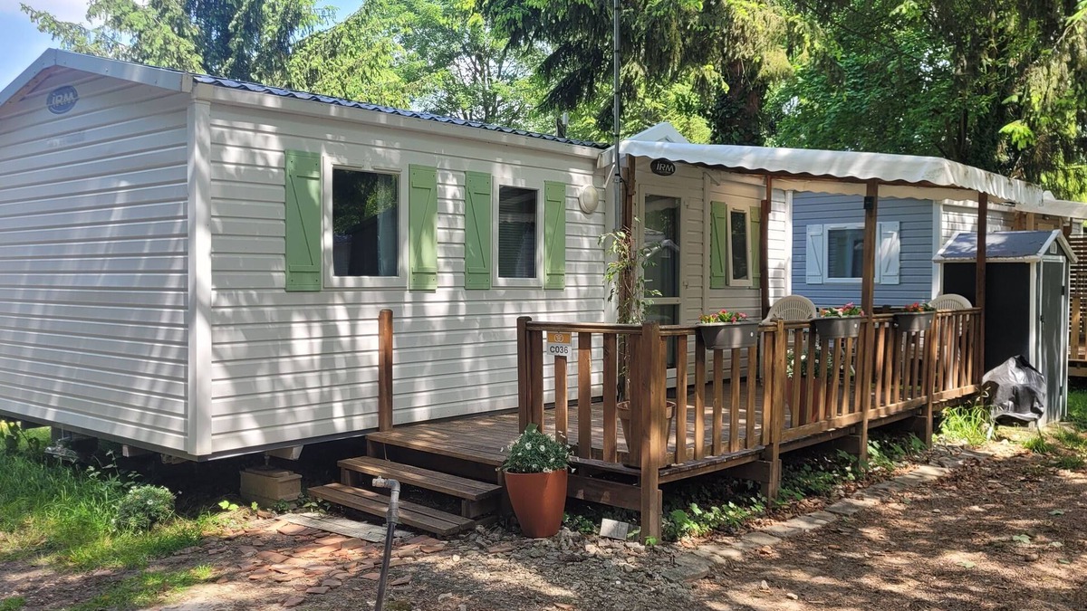 Boofzheim House | MobileHome VERONA, air-conditioned, TV, WIFI, 15 min from Europa-Park!
