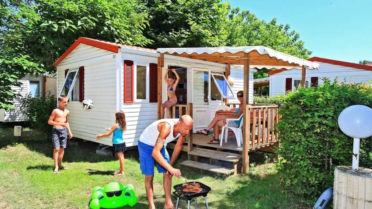 Carsac-Aillac House | Mobilheim GIRONDE CONFORT CLIM TV 2ch 4 Personen