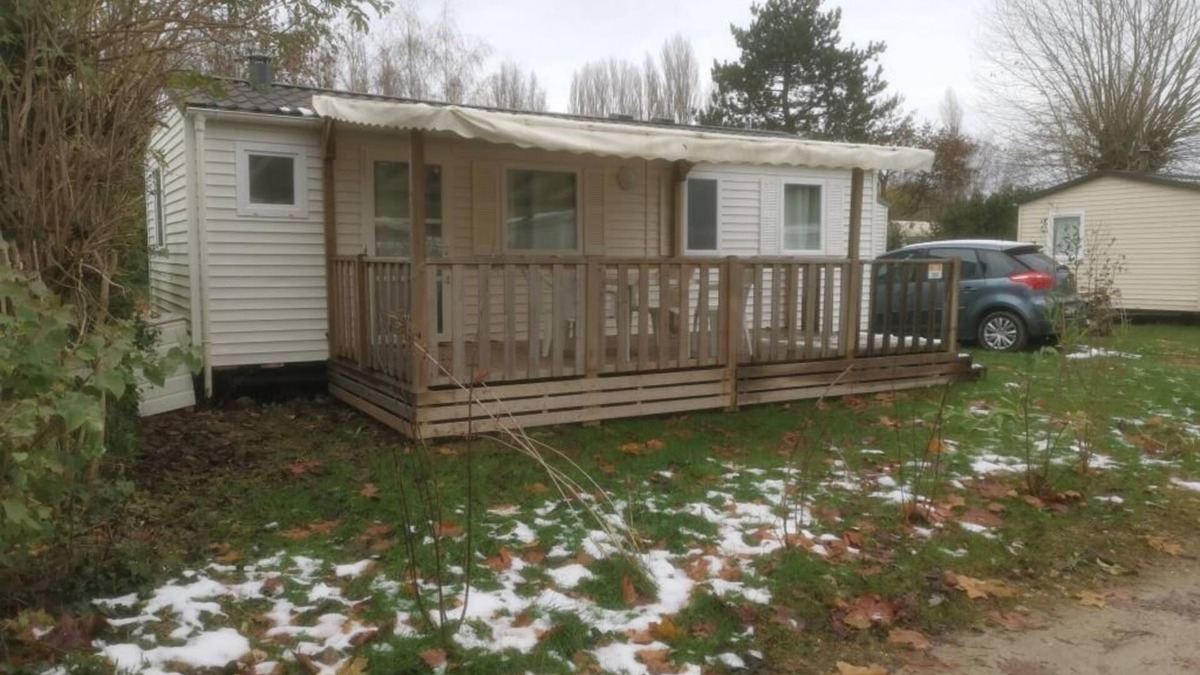 Ivry-la-Bataille House | Mobilhome 3 bedrooms 6 pers TV WIFI washing machine plot near animations
