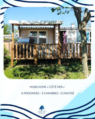 Sigean Other | Mobilhome Côté mer - 3 Chambres - Climatisé - TV
