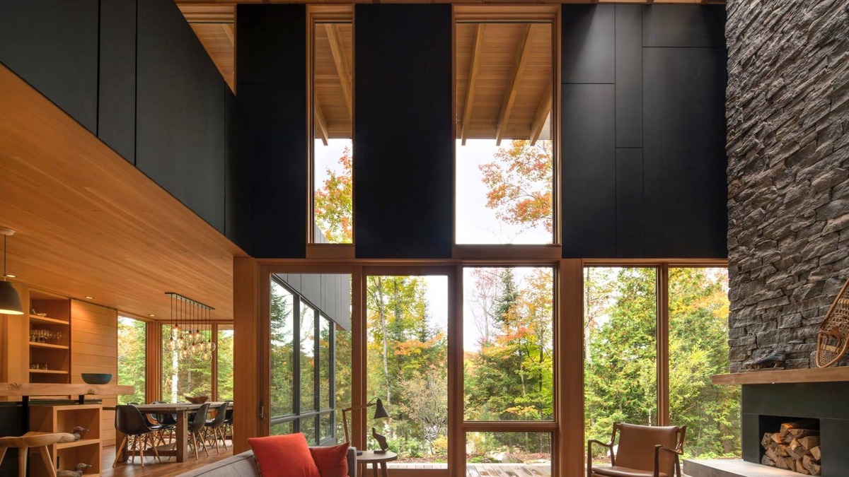 Irondale Cottage | Mod Haliburton Luxury: lakeside architectural gem, w/5 kms private hiking trails