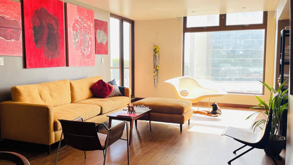 Zona 15 Apartment | Modern 1-bedroom, beautifully decorated apartment in Guatemala City, zone 10.