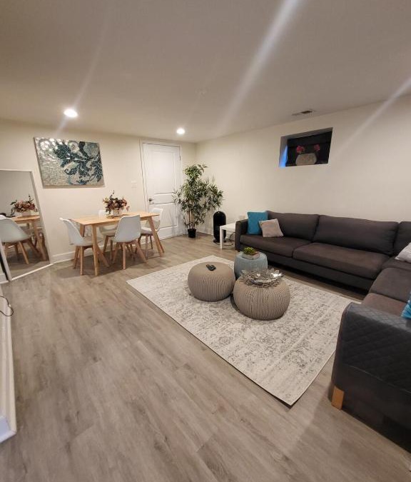 Potomac House | Modern 1BR Basement Suite