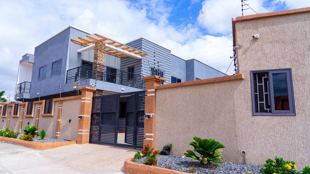 Amrahia Apartment | Modern 2-Bedroom Apartment Home on a Gated Compound with Backup Solar Power.