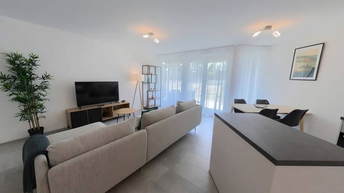 Nyon Apartment | Modern 2-Bedroom Apartment with Spacious Outdoor Terrace