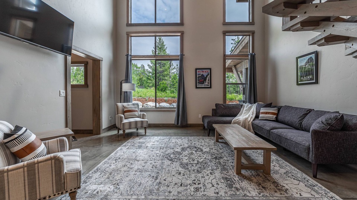 Coram Condo | Modern 2bd/2ba Condo w/Private Patio, Hot Tub & Nearby Glacier Adventures - #2-1