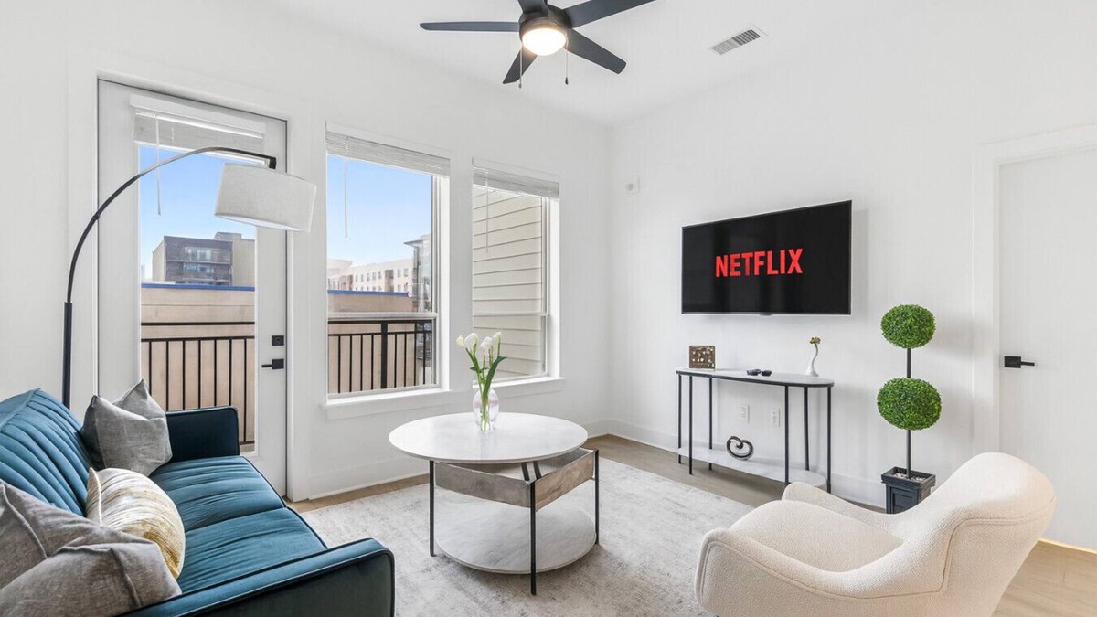 Five Points South Apartment | Modern 2BR Condo Near Railroad Park & UAB