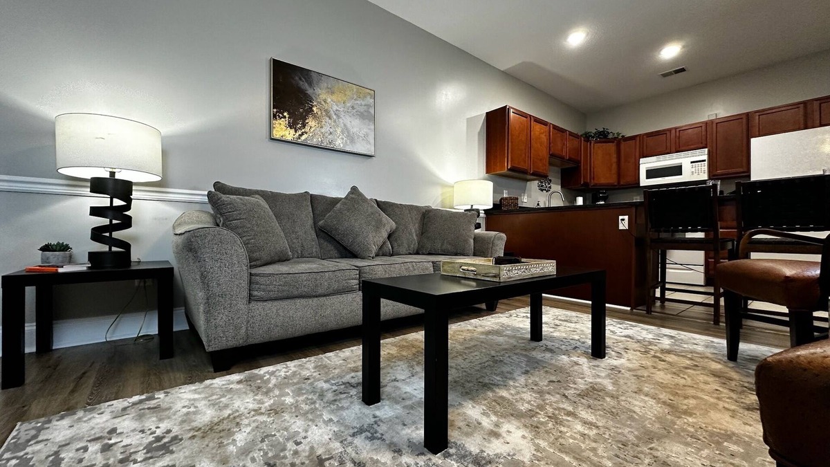 Johnson City House | Modern 2BR Townhome with Garage & Amenities!