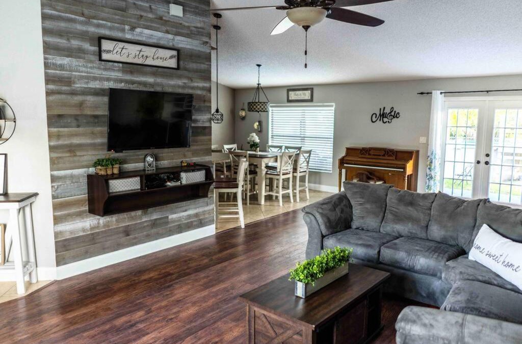 Spring Hill House | Modern 3BR Home, Saltwater Pool, Fenced Yard
