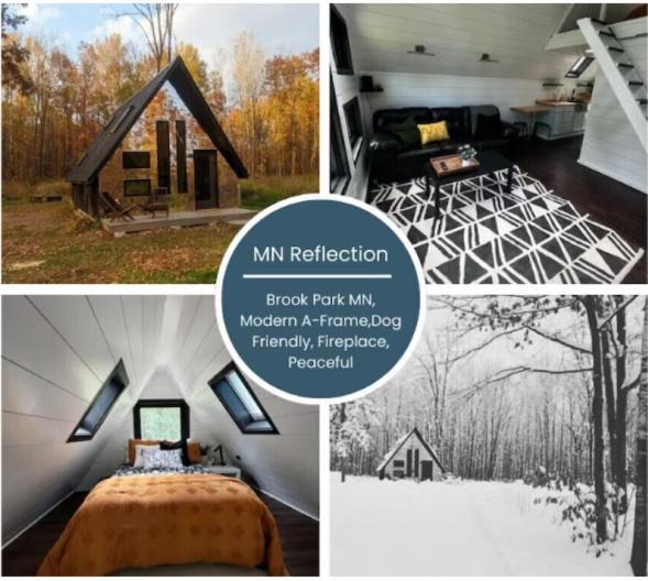 Brook Park House | Modern A Frame in the woods Pet friendly