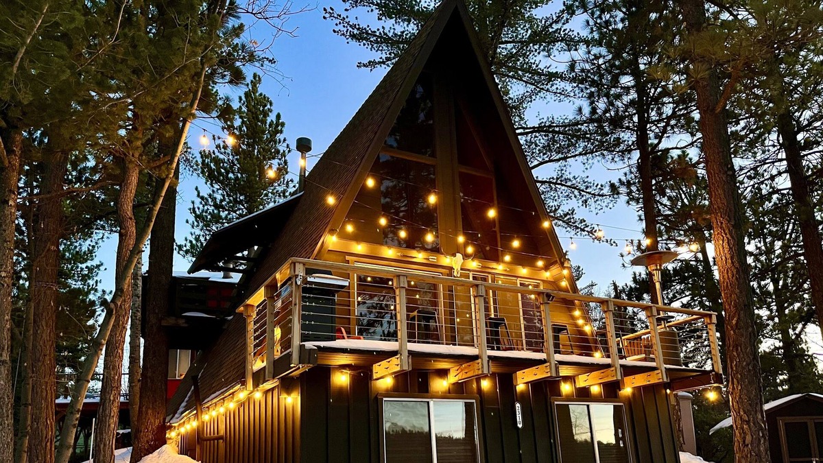 Arrowbear Lake Cabin | Modern A-Frame Cabin w/ 180 Degree Views!!!