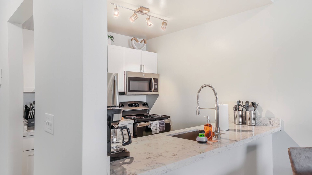 Northville Apartment | Modern and Serene 2 Bedroom Lake View Gem