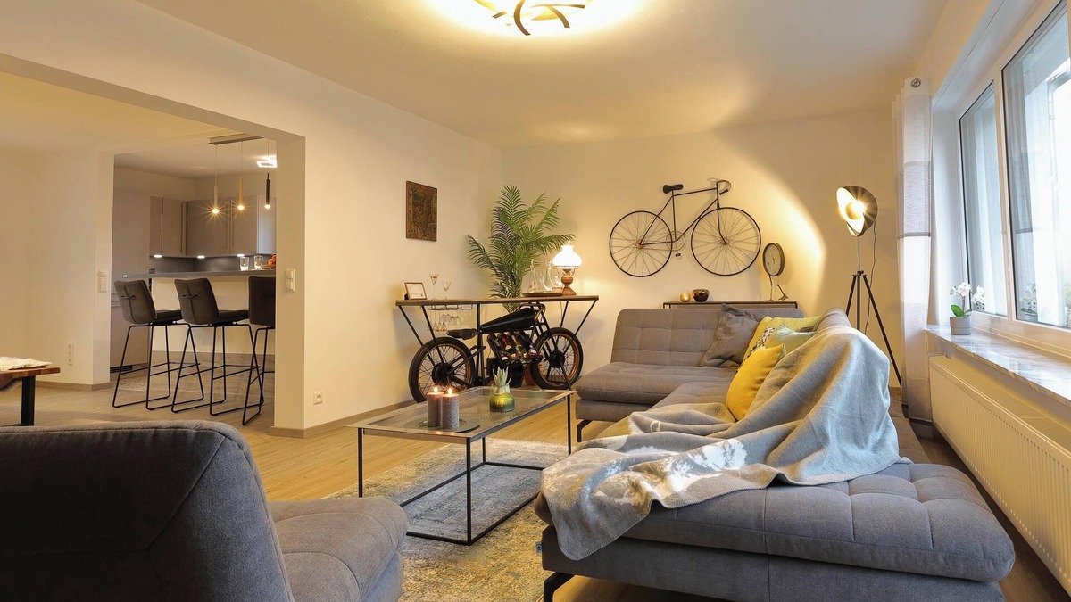 Mastershausen Apartment | Modern Apartment "Zweiradparadies" with Wi-Fi, Terrace & Garden