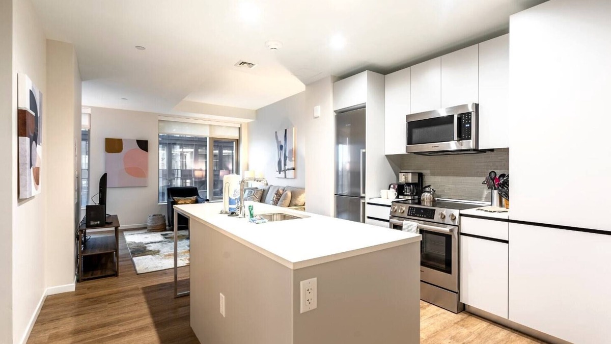 Seaport District Apartment | Modern Apt In Seaport 2 Min. Walk Downtown