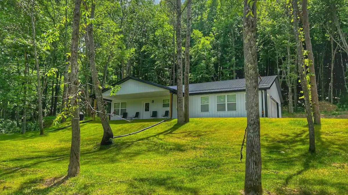 Lancaster House | Modern barndo, with game room and hot tub