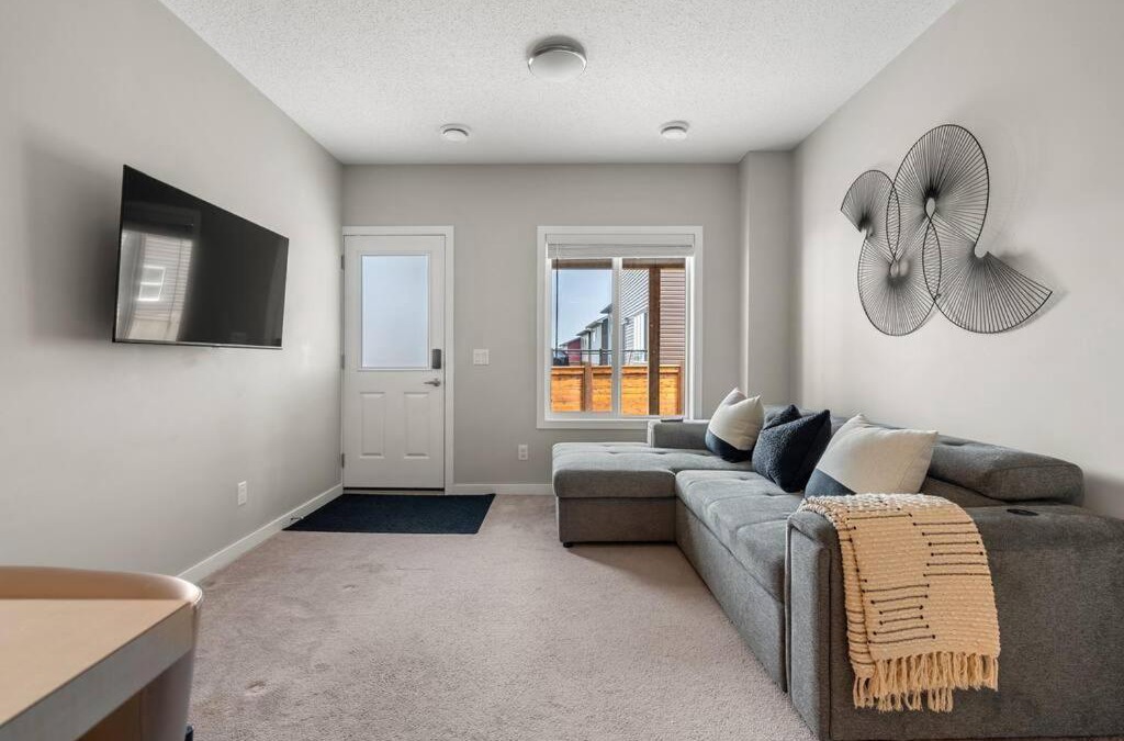 Sage Hill Apartment | Modern Basement Gem: 2 BR Retreat