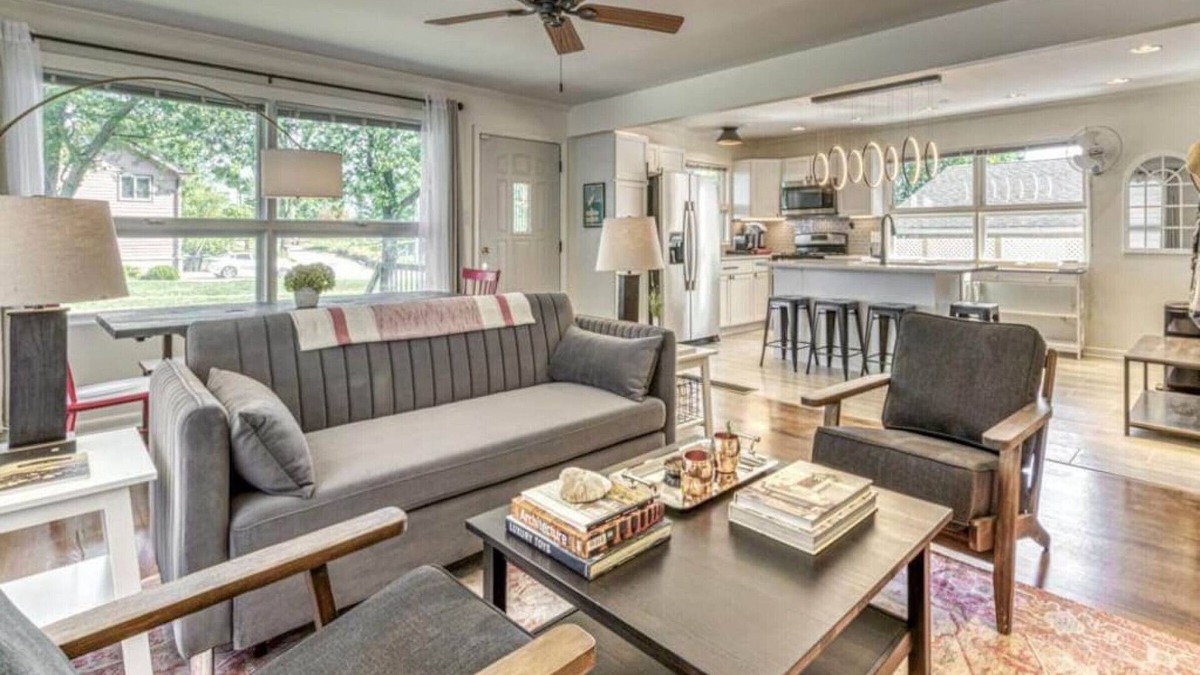 Miller Beach House | Modern Beach Bungalow, Hot tub, Firepit, Foosball, IN Dunes Nat'l Park