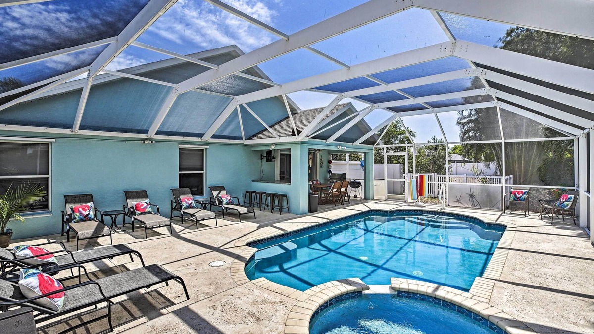 Beachwalk Isles House | Modern Beach Retreat w/Pool, Hot Tub, & Patio!