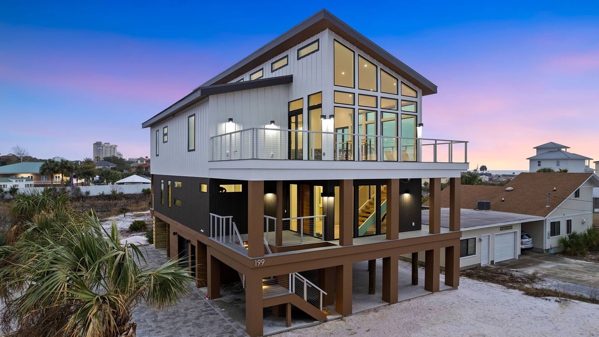 Tang-O-Mar House | Modern Beachfront Luxury - Private Pool & Golf Cart