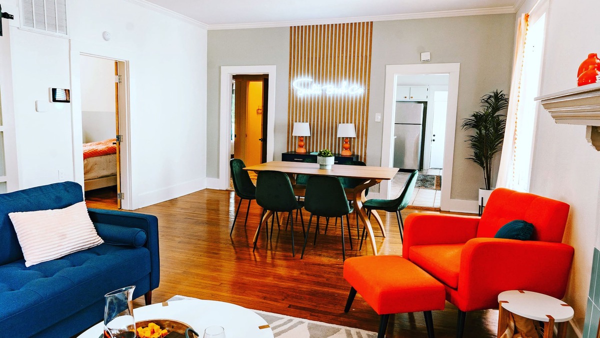 Heights House | Modern Boho Bungalow with Great Walkability to Charm Heights Strip!