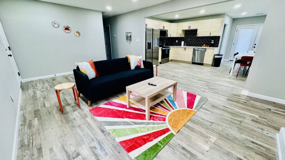 Stokes House | Modern Boho Style Home With in Minutes of Belews Lake