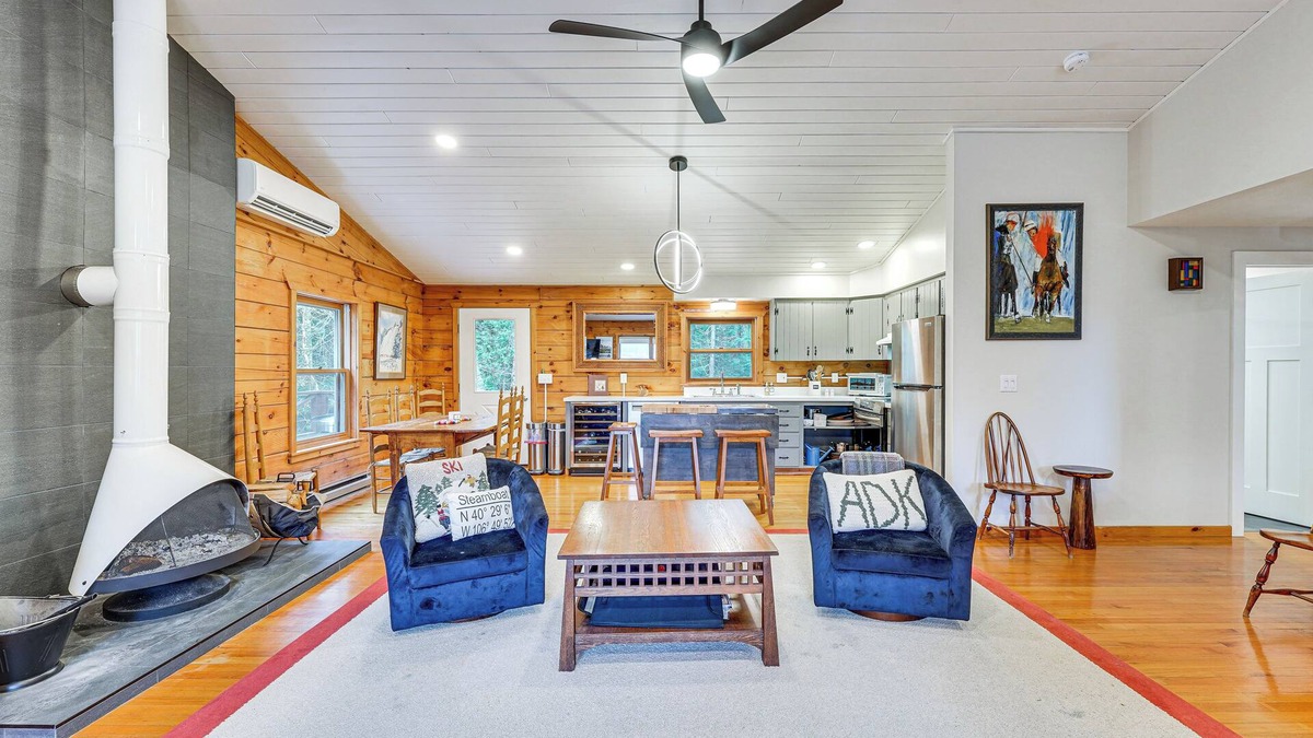 Lake Placid Cabin | Modern Cabin in Lake Placid w/Mountain Views!